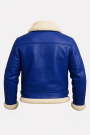 Summit Aviator B3 Real Shearling Bomber Jacket