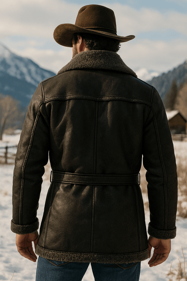 Boulder Shearling Ranch Coat - Shearlord