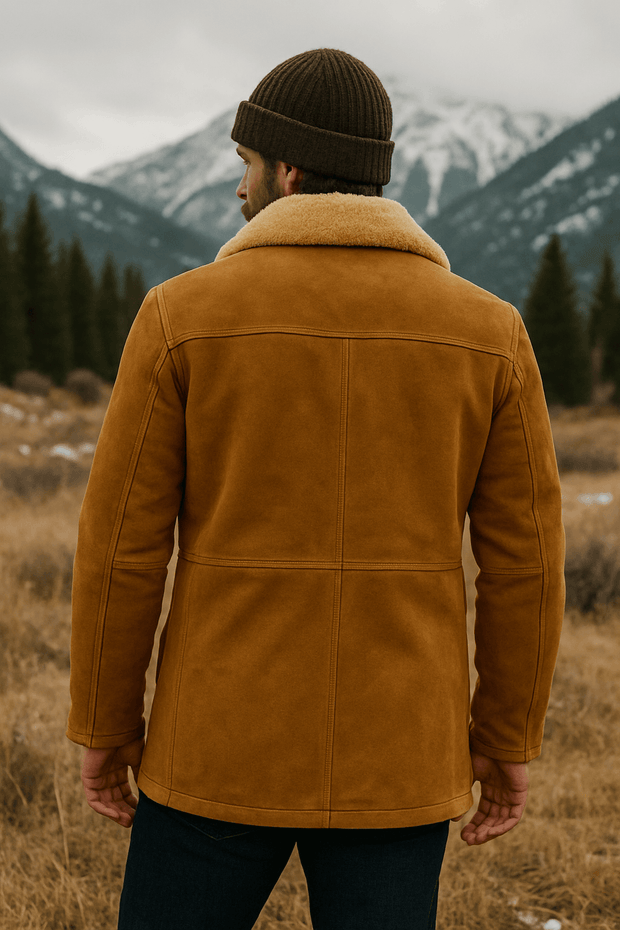 Jackson Shearling Peacoat - Shearlord