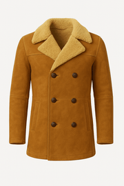 Jackson Shearling Peacoat - Shearlord