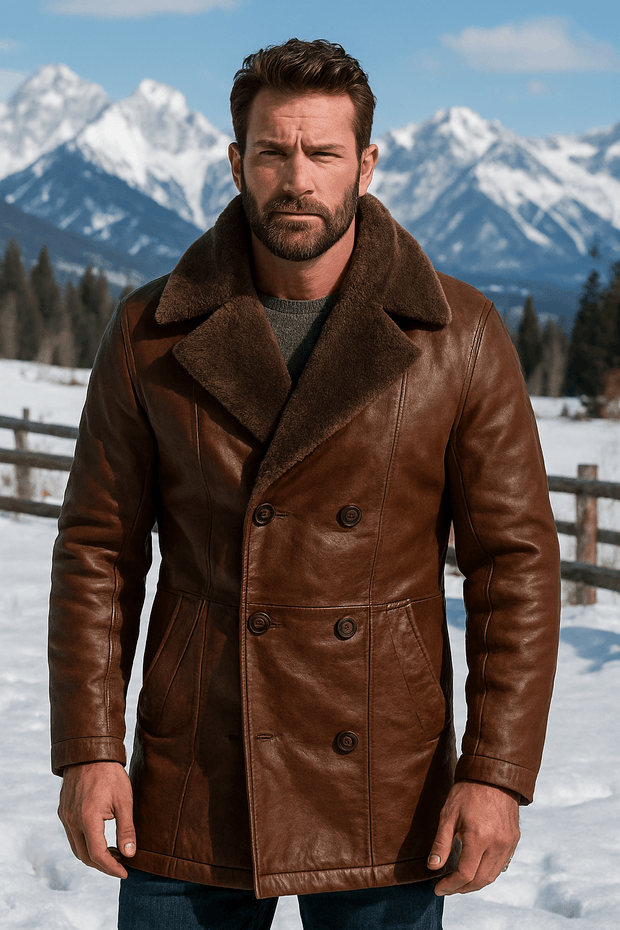 Jackson Shearling Ranch Coat - Shearlord