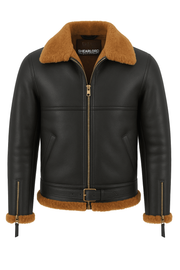 Original RAF Flying Sheepskin Jacket Tyler Brown Ginger