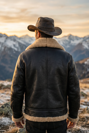 Tyler Original RAF Sheepskin Bomber Jacket