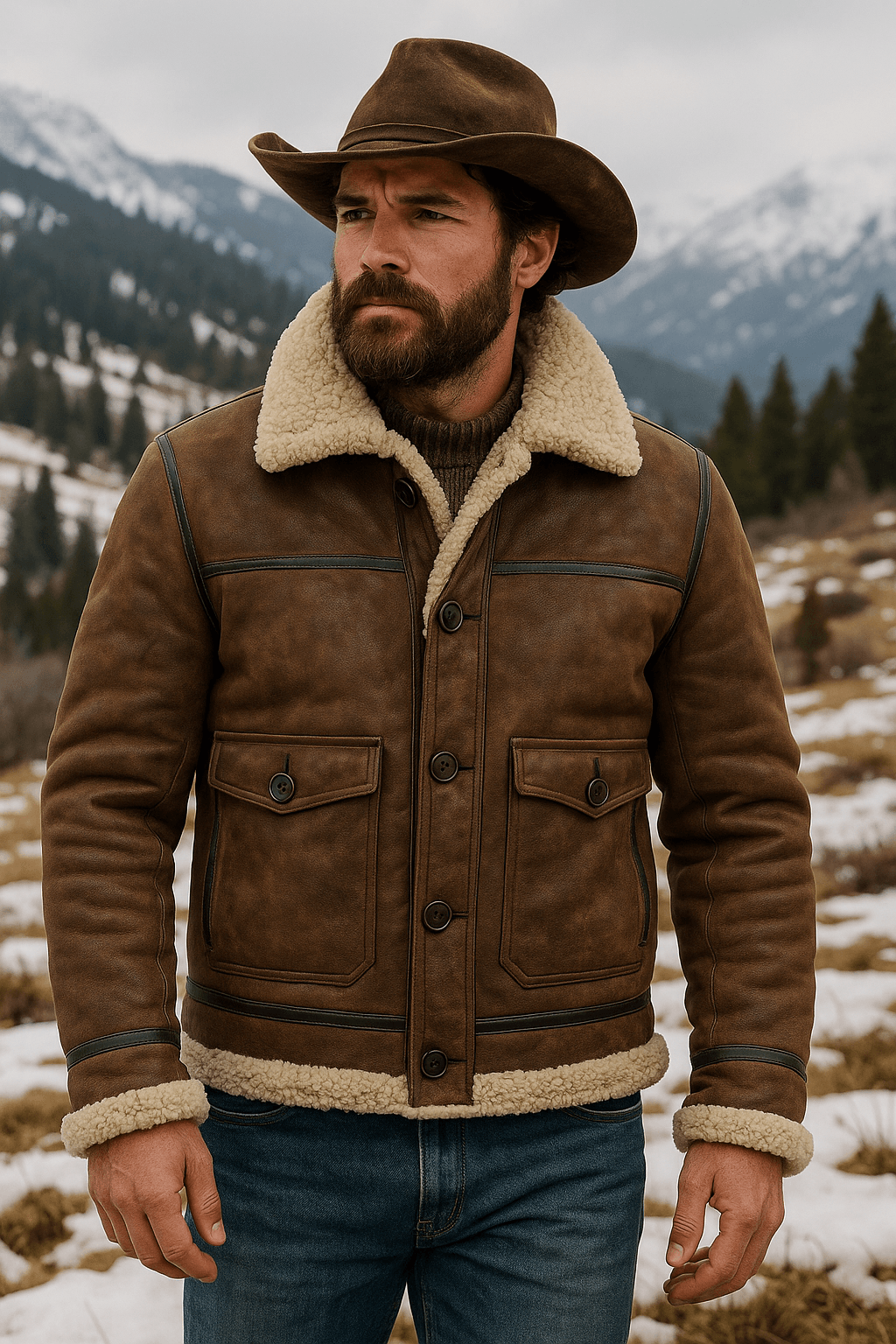 ジャケット・アウター Fortela Shearl Texan Shearling Jacket 44 Fortela Shearl Texan Shearling Jacket 44 Shearling Jacket 396