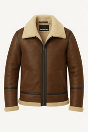 Hunter Classic Shearling B-3 Bomber Jacket