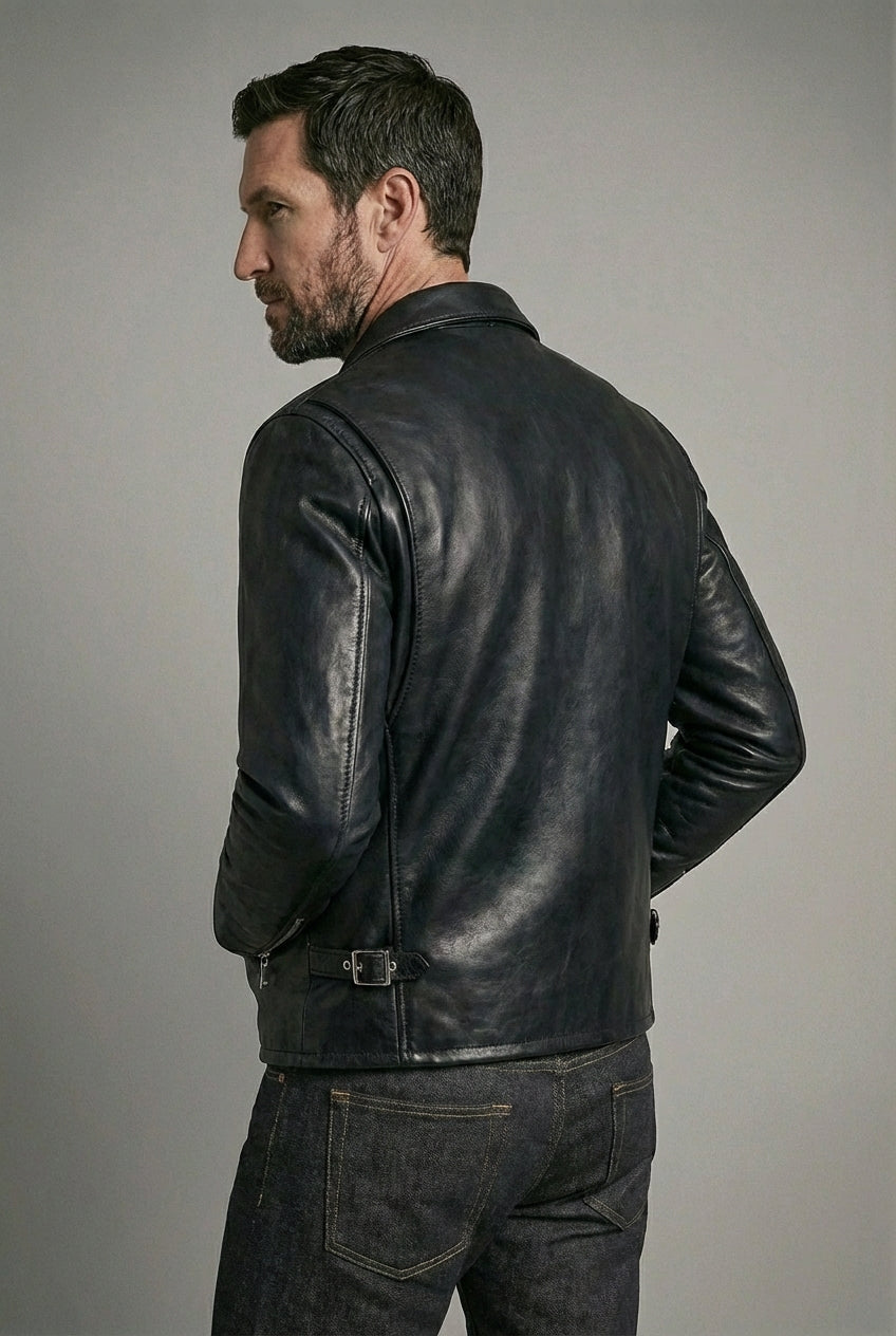 Naked Cowhide Racing Jacket